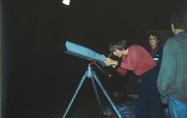Archivní fotografie Astronomického klubu