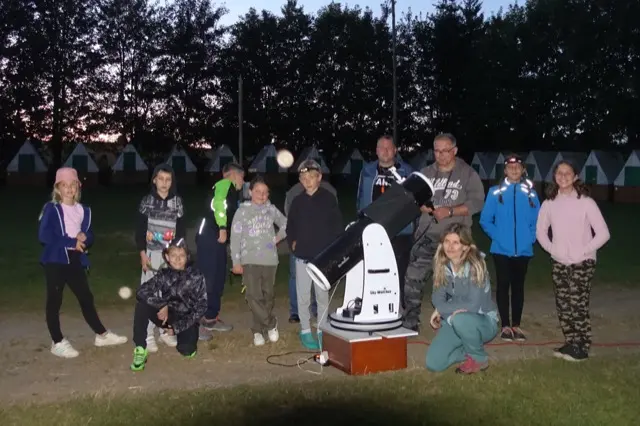 Archivní fotografie Astronomického klubu