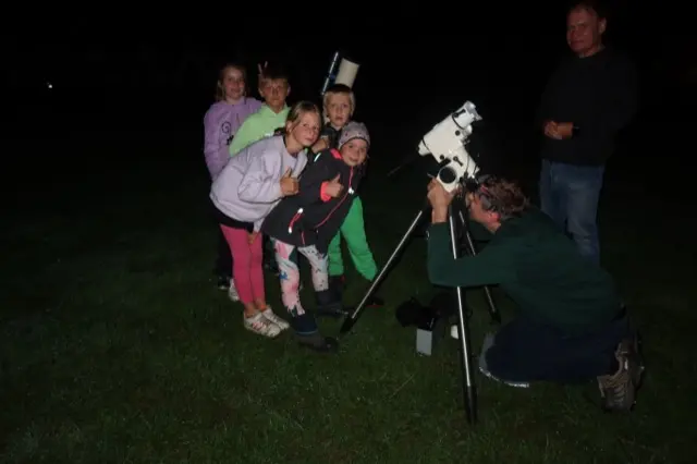 Archivní fotografie Astronomického klubu