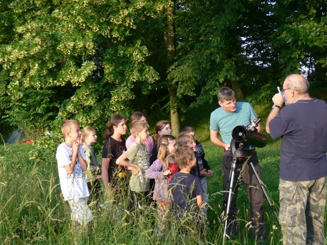 Archivní fotografie Astronomického klubu