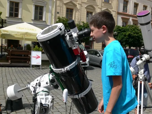 Archivní fotografie Astronomického klubu