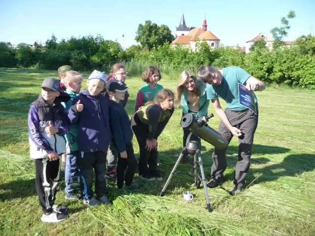Archivní fotografie Astronomického klubu