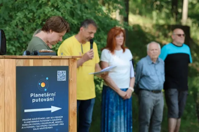 Slavnostní otevření stezky