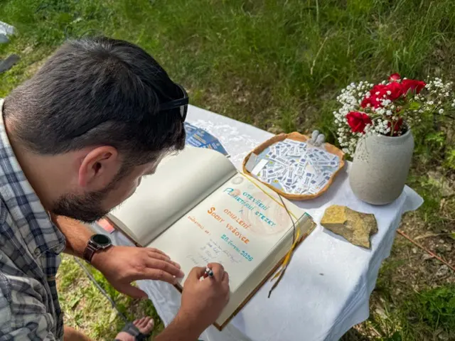 Slavnostní otevření stezky