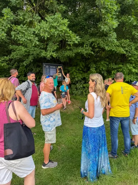 Slavnostní otevření stezky